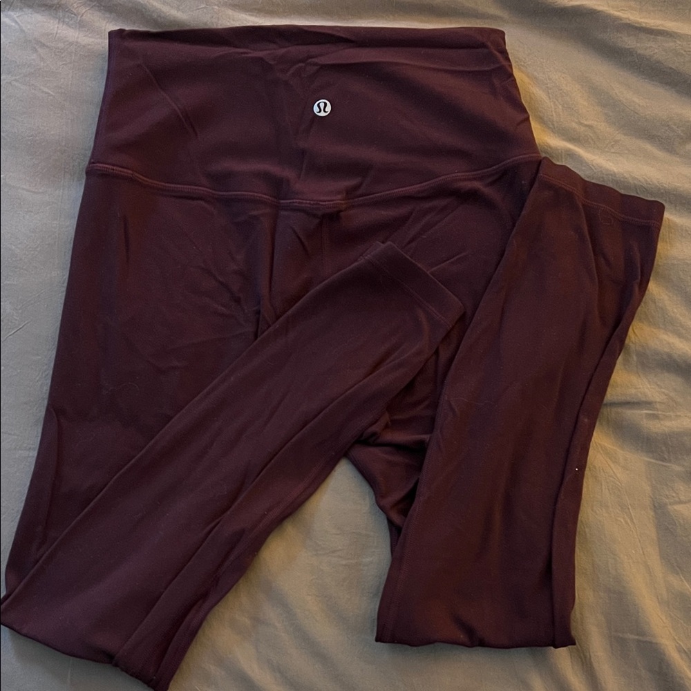 Lululemon Deep Maroon align legging
